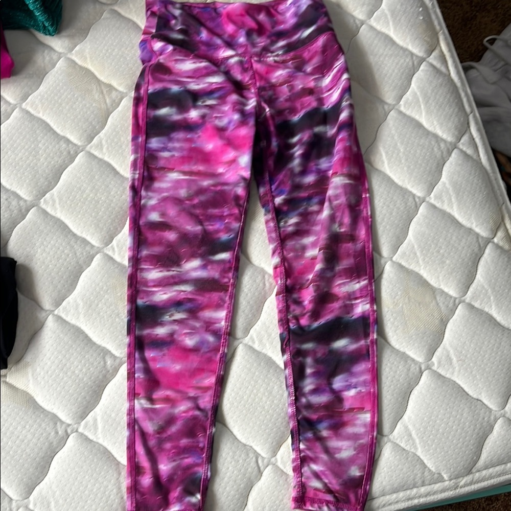 Pink and Purple Kids Leggings